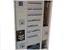 Cuadro proteccion nave industrial